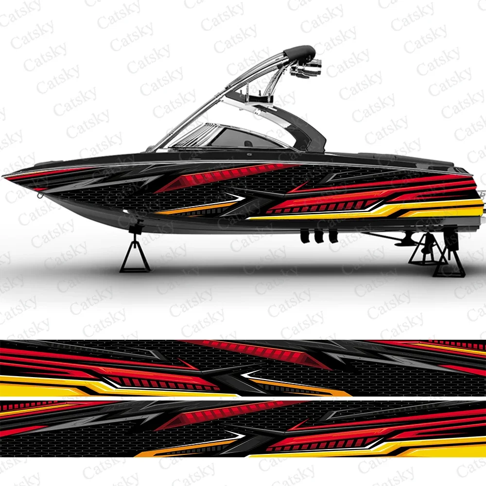 Colorful lines geometric stripes Boat wrap sticker vinyl pontoon deck boat fishing decal design uniform vector abstract print
Colorful lines geometric stripes Boat wrap sticker vinyl pontoon deck boat fishing decal design uniform vector abstract print
