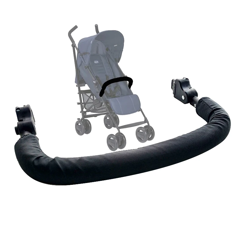 

Buggy Bumper Bar For Chicco London Echo Basic Lite Way Pushchair Adjustable Stroller Armrest Safety Bar Replace Baby Barrier