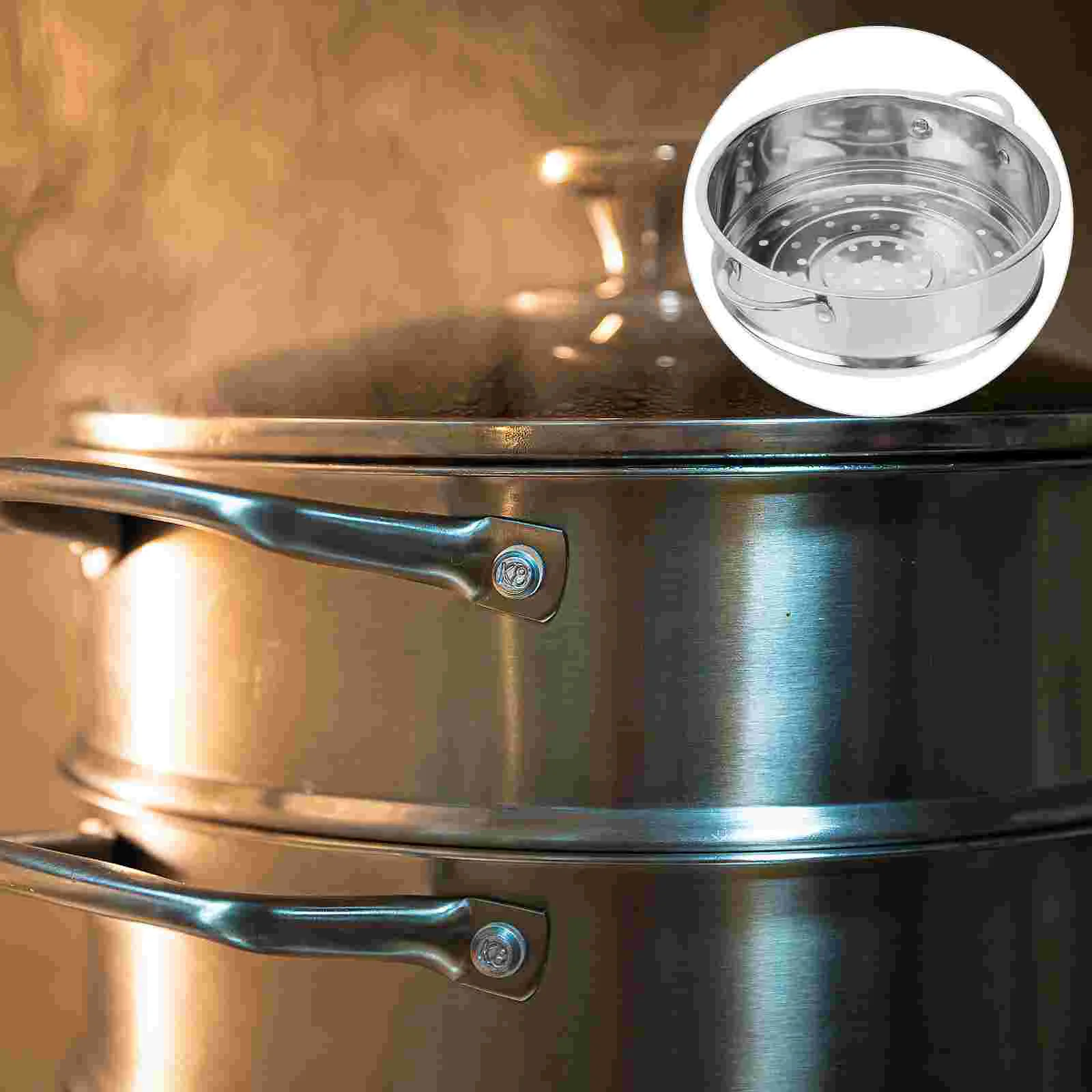 Stobaza Food Steamer Round Basket 22Cm Stainless Steel Steam Rack Compatible with Instant Pot
Stobaza Food Steamer Round Basket 22Cm Stainless Steel Steam Rack Compatible with Instant Pot