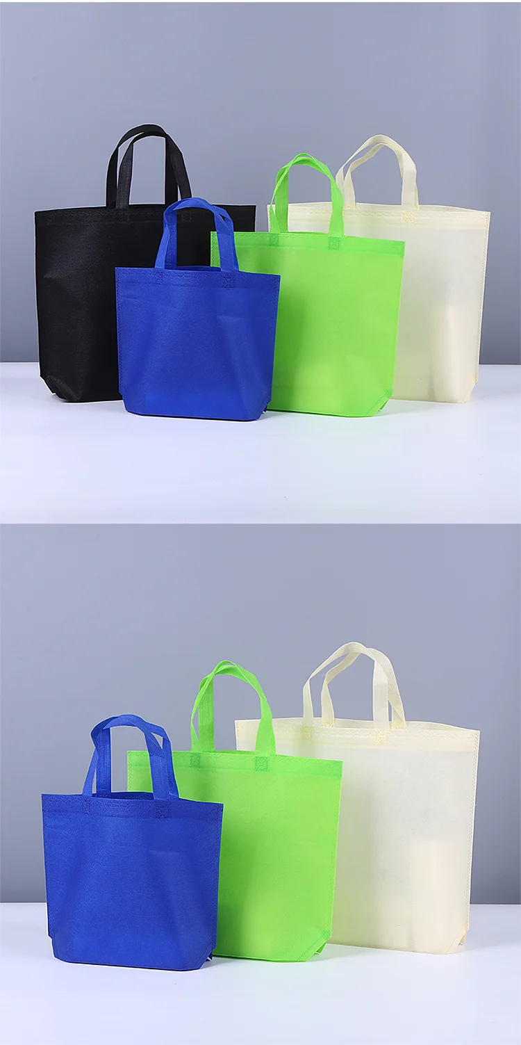 20-Pack Non-Woven Reusable Tote Bags - Perfect for Business & Personal Use 2 Saea3d9b15b34421490d8abc5b22a4b9do