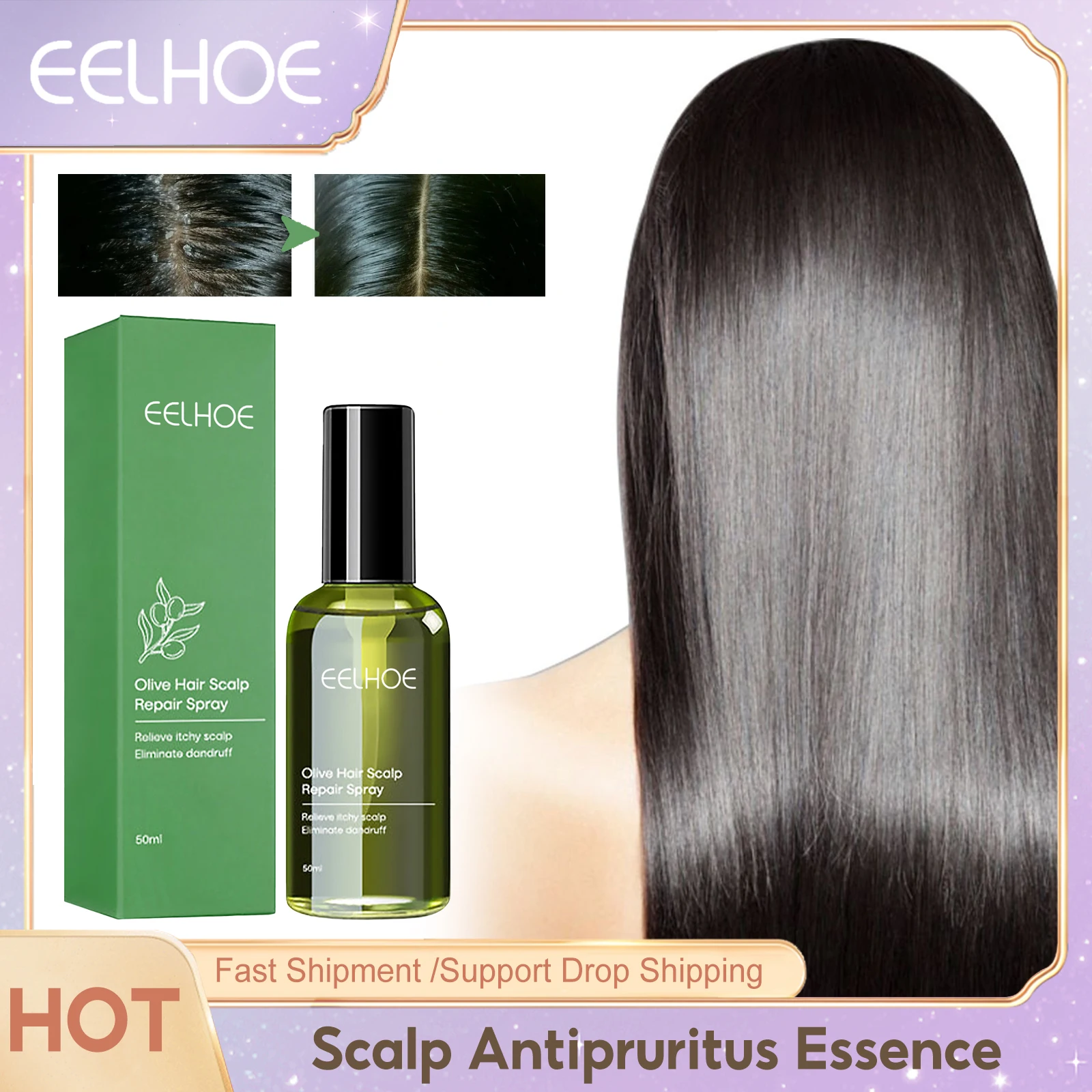 Anti Dandruff Treat Serum Itching Prevent Hair Loss Repair Hair Follicles Scalp Redness Cleansing Smooth Hair Care For Men Women
Anti Dandruff Treat Serum Itching Prevent Hair Loss Repair Hair Follicles Scalp Redness Cleansing Smooth Hair Care For Men Women
