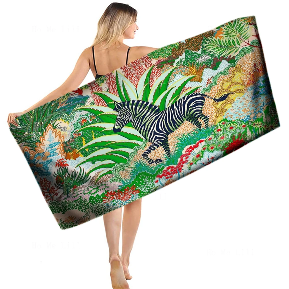 Zebras In The Green Forest Of The Norse Wind Jungle Quick Drying Towel Fit For Fitness
Zebras In The Green Forest Of The Norse Wind Jungle Quick Drying Towel Fit For Fitness