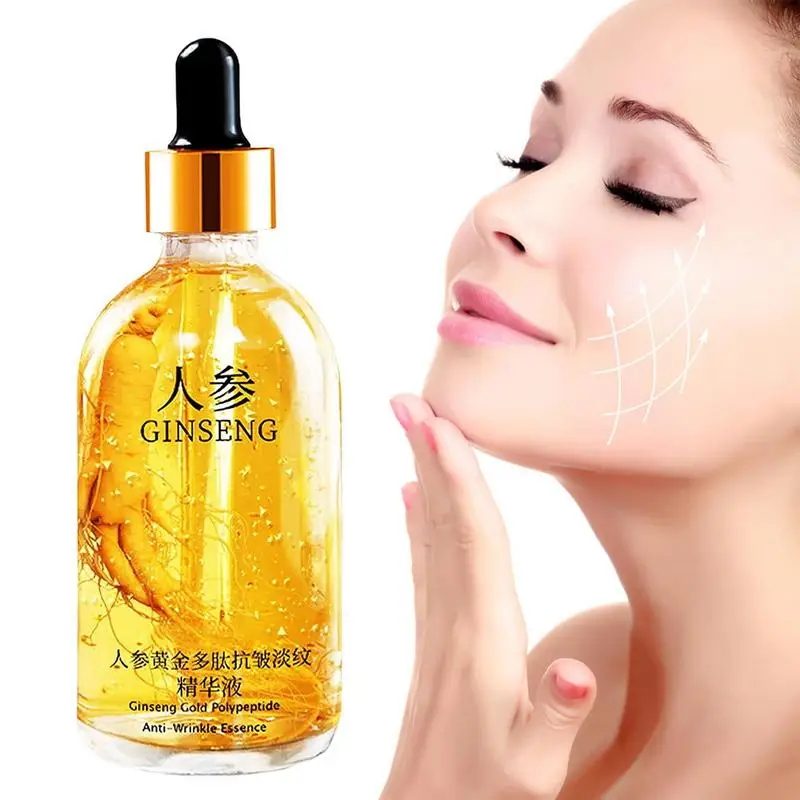 100ml Facial Ginseng Essence Skin Care With Ginseng Extract Anti-wrinkle Lightning Face Toner Serum For Skin Firming
100ml Facial Ginseng Essence Skin Care With Ginseng Extract Anti-wrinkle Lightning Face Toner Serum For Skin Firming