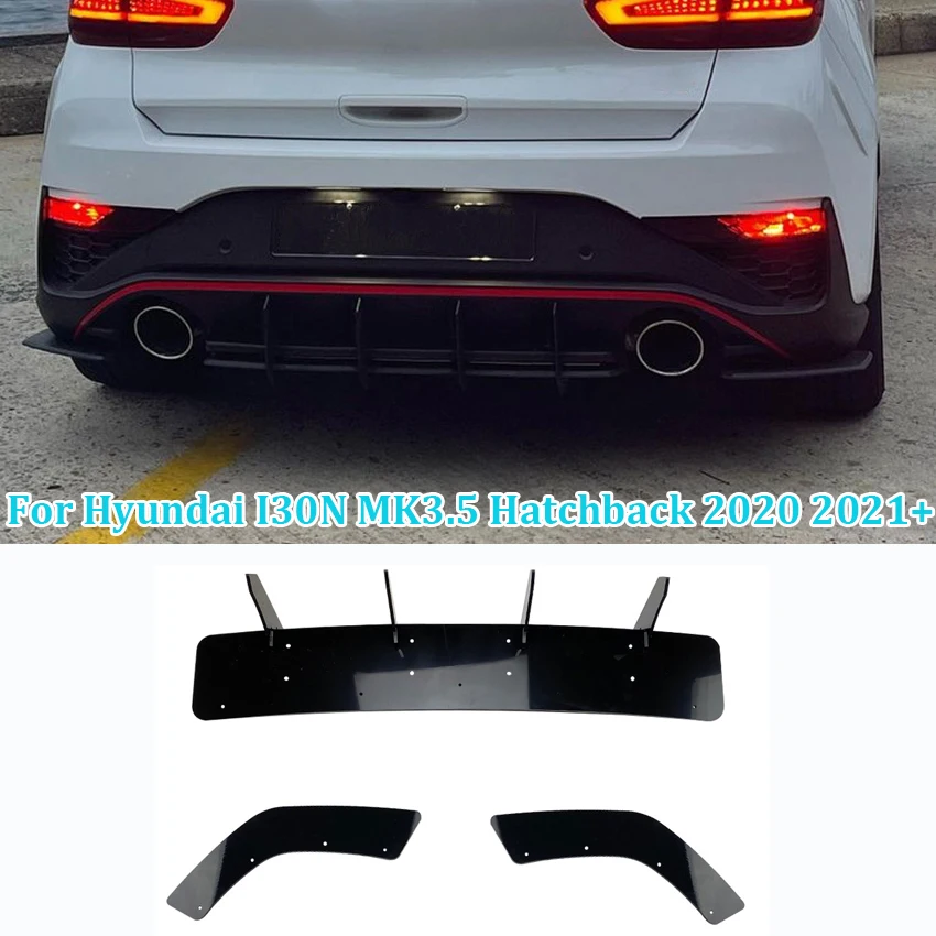 Car Rear Diffuser Bumper Lip For Hyundai I30N MK3.5 Hatchback 2020 2021 Rear Bumper Spoiler Lip Splitter Trim Protection ABS
Car Rear Diffuser Bumper Lip For Hyundai I30N MK3.5 Hatchback 2020 2021 Rear Bumper Spoiler Lip Splitter Trim Protection ABS