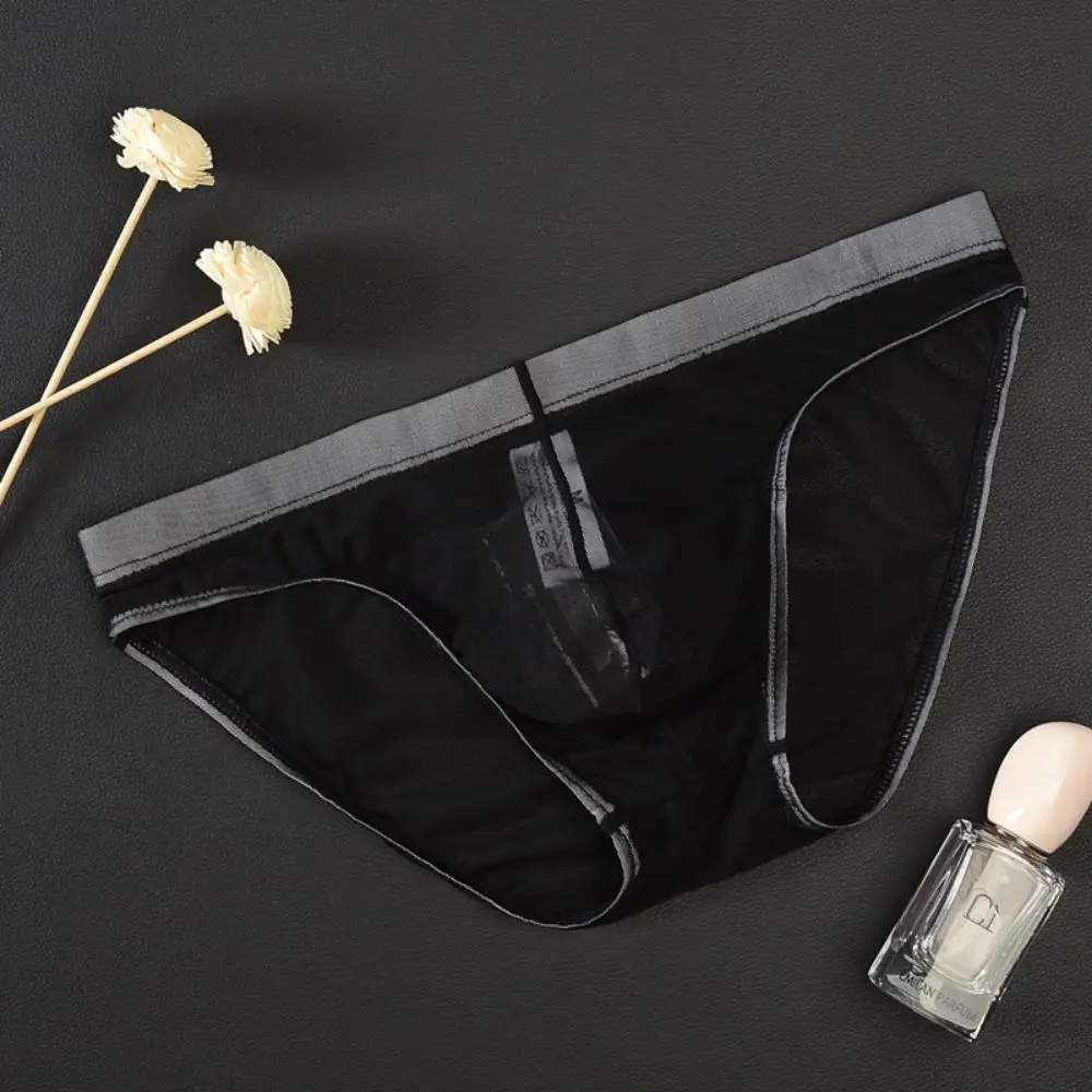 Men'S Mesh Thin Transparent Briefs Erotic See Through Underwear Low Waisted Sexy Bag Breathable Summer Triangle Pants
Men'S Mesh Thin Transparent Briefs Erotic See Through Underwear Low Waisted Sexy Bag Breathable Summer Triangle Pants