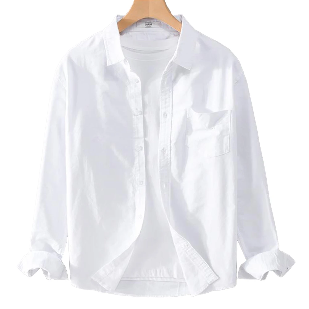 Fashion Men Lapel Collar Shirts Plain Long Sleeve Streetwear Button Pocket Cardigans Tops Casual Shirt And Blouse Men Clothing
Fashion Men Lapel Collar Shirts Plain Long Sleeve Streetwear Button Pocket Cardigans Tops Casual Shirt And Blouse Men Clothing
