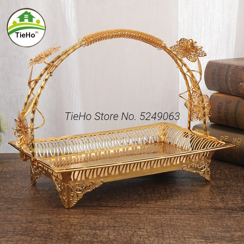 Luxury Metal Fruit Basket Wire Vegetable Bowl For Bread Snacks Decorative Fruits Veggie Storage Holder Counters Kitchen Hotel
Luxury Metal Fruit Basket Wire Vegetable Bowl For Bread Snacks Decorative Fruits Veggie Storage Holder Counters Kitchen Hotel