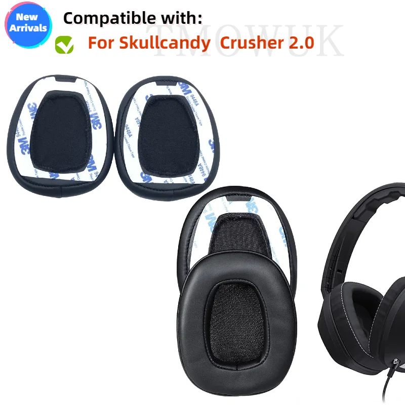 Replacement Ear Pad for Skullcandy Crusher 2.0 Headset Headphones Protein Leather Earmuff Ear Cover Replacement Ear Pad for Skullcandy Crusher 2.0 Headset Headphones Protein Leather Earmuff Ear Cover