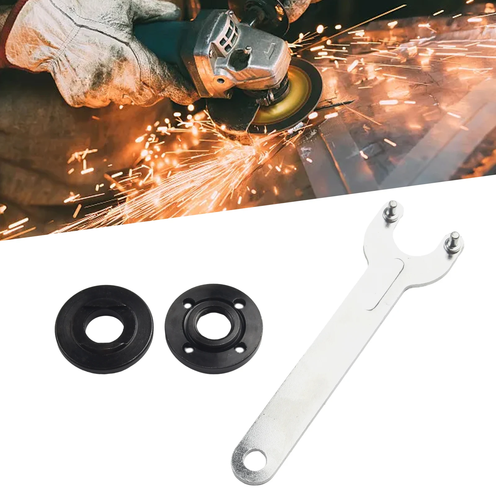 3pcs Angle Grinder Flange Lock Nut Pressure Plate 5/8-11'' For 224399-1 193465-4 224568-4 Black Steel Imperial Pressure Plate
3pcs Angle Grinder Flange Lock Nut Pressure Plate 5/8-11'' For 224399-1 193465-4 224568-4 Black Steel Imperial Pressure Plate