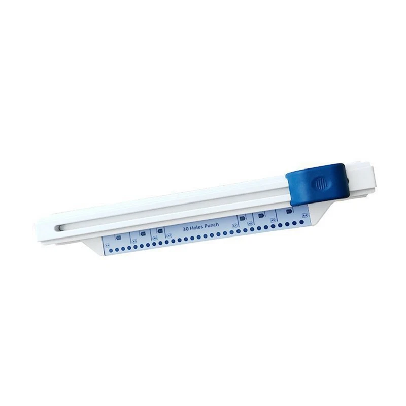 1 PCS 30-Hole Loose-Leaf Punch Home Hand Push Toroidal Coil Blue & White Metal+Plastic For A4 B5 A5 Office Bill Punching Machine
1 PCS 30-Hole Loose-Leaf Punch Home Hand Push Toroidal Coil Blue & White Metal+Plastic For A4 B5 A5 Office Bill Punching Machine