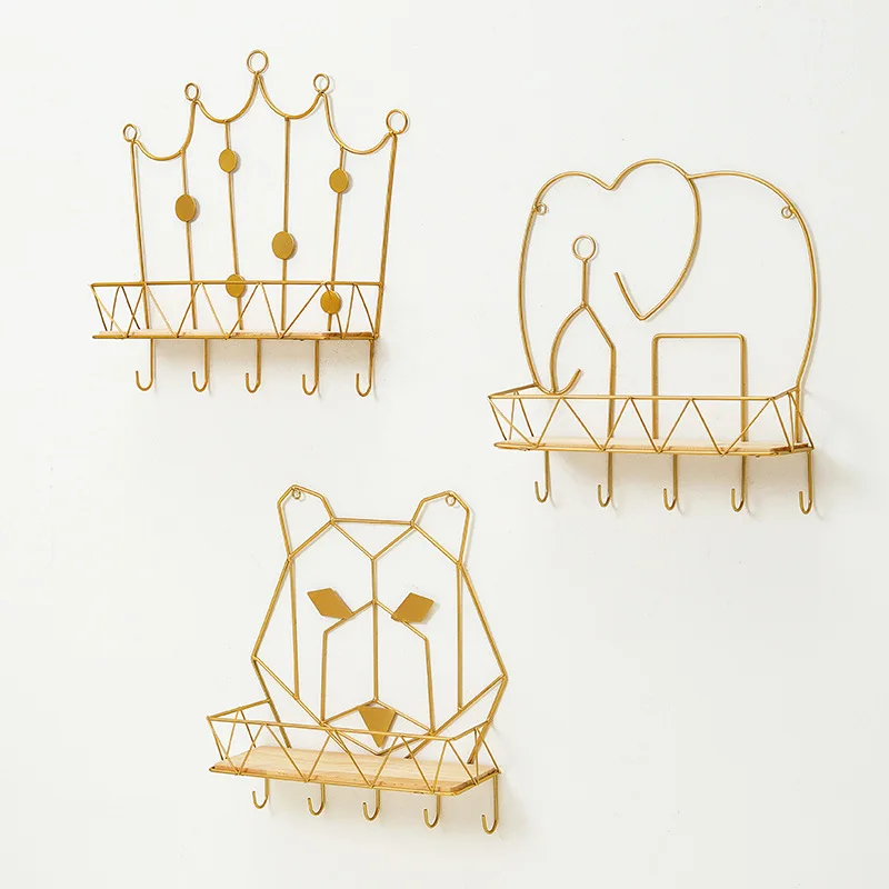 Creative Iron Art Animal Modeling Hook Shelving Bathroom Living Room Bedroom Wall Decoration Multifunctional Storage Rack SSJ793
Creative Iron Art Animal Modeling Hook Shelving Bathroom Living Room Bedroom Wall Decoration Multifunctional Storage Rack SSJ793