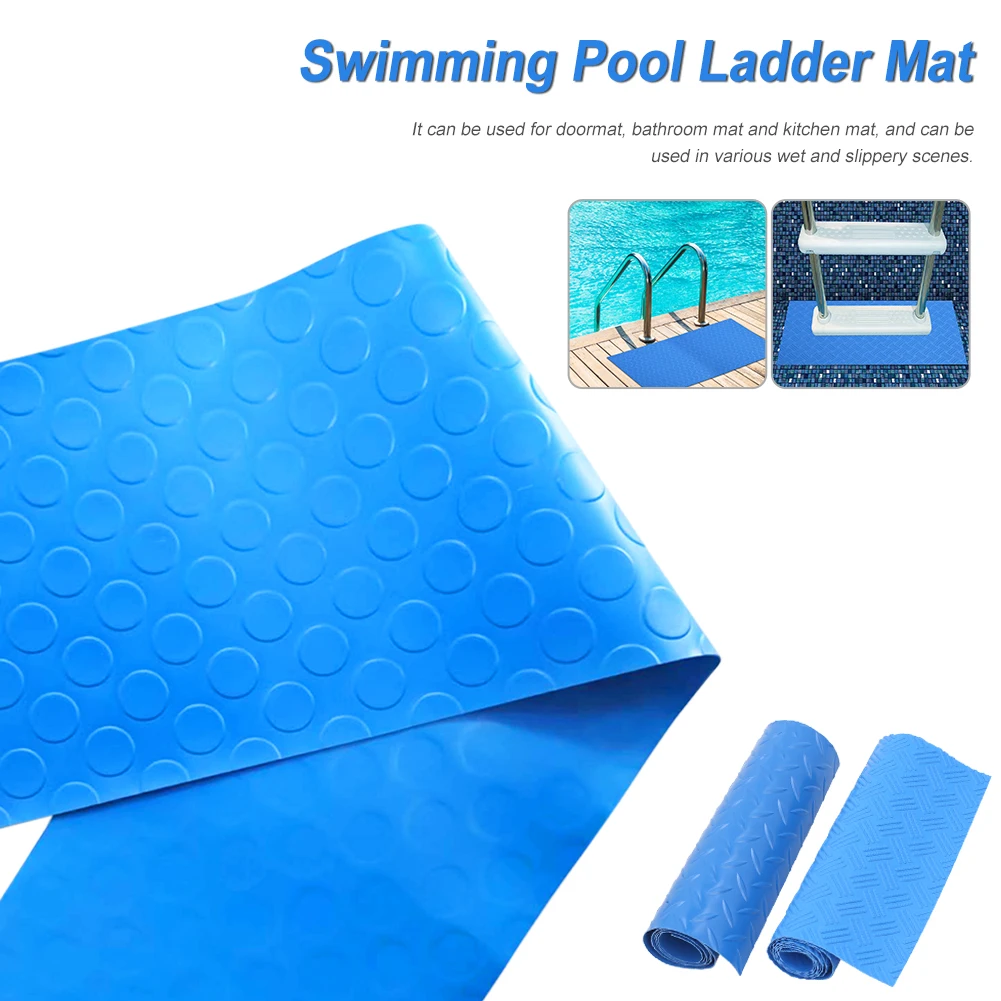 New Swimming Pool Ladder Mat 90x23cm/90x40cm Non-Slip Protective Step Mat Above Ground Pool Ladder Mat PVC Waterproof Step Pad
New Swimming Pool Ladder Mat 90x23cm/90x40cm Non-Slip Protective Step Mat Above Ground Pool Ladder Mat PVC Waterproof Step Pad