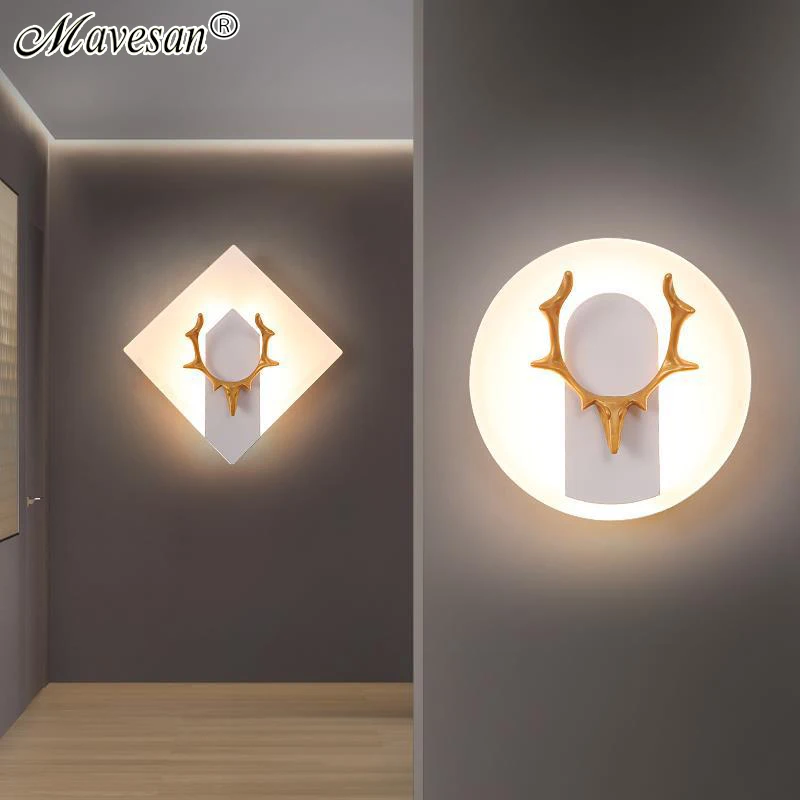 Acrylic Deer Horn Wall Light Luxury Creative Personality Corridor Living Room Sofa Background Led Wall Lamp Modern Bedside Light
Acrylic Deer Horn Wall Light Luxury Creative Personality Corridor Living Room Sofa Background Led Wall Lamp Modern Bedside Light