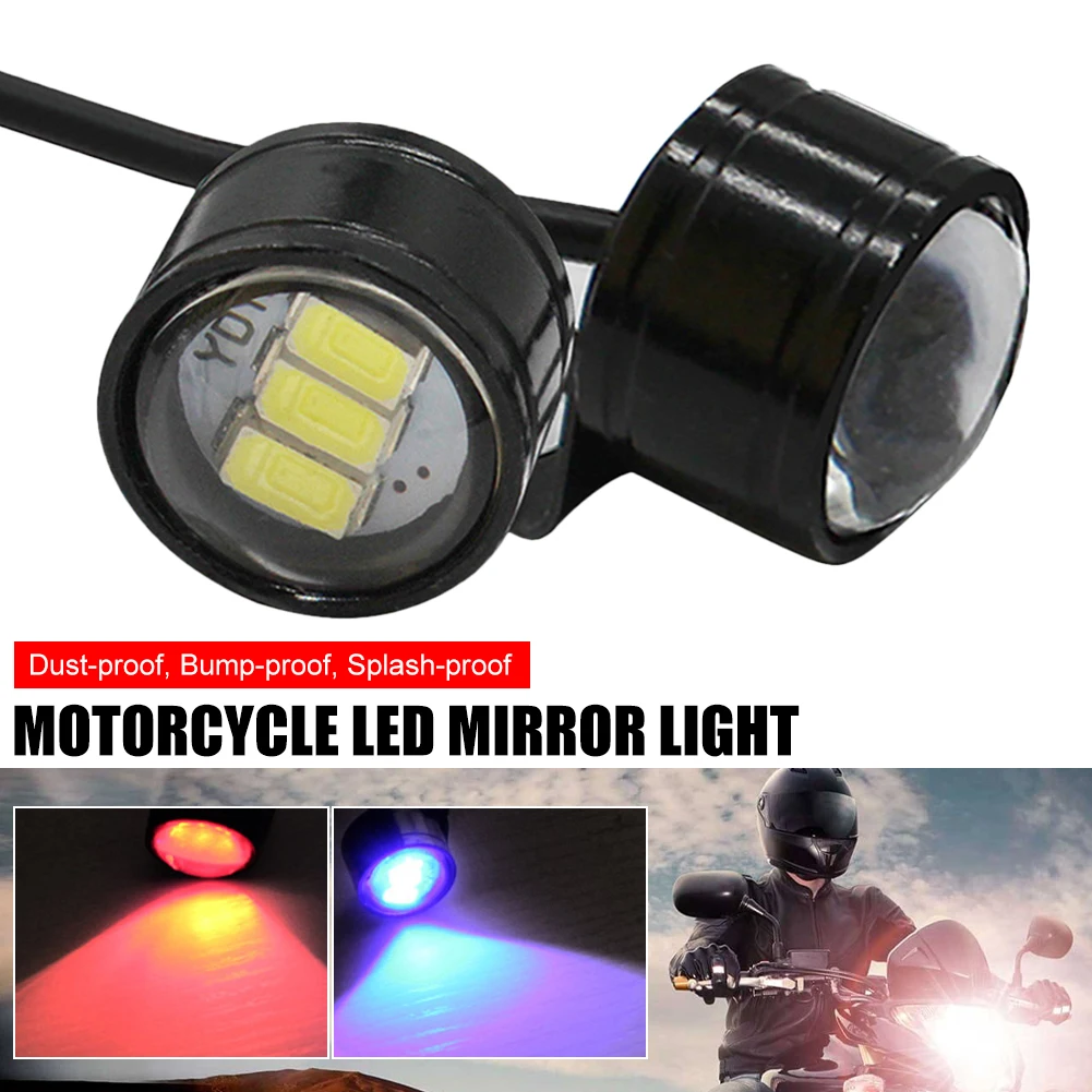 2Pcs Motorcycle Eagle Eye LED DRL Running Light DC12V Super Bright Turn Signal Parking Reverse Light IP65 Waterproof Accessories
2Pcs Motorcycle Eagle Eye LED DRL Running Light DC12V Super Bright Turn Signal Parking Reverse Light IP65 Waterproof Accessories