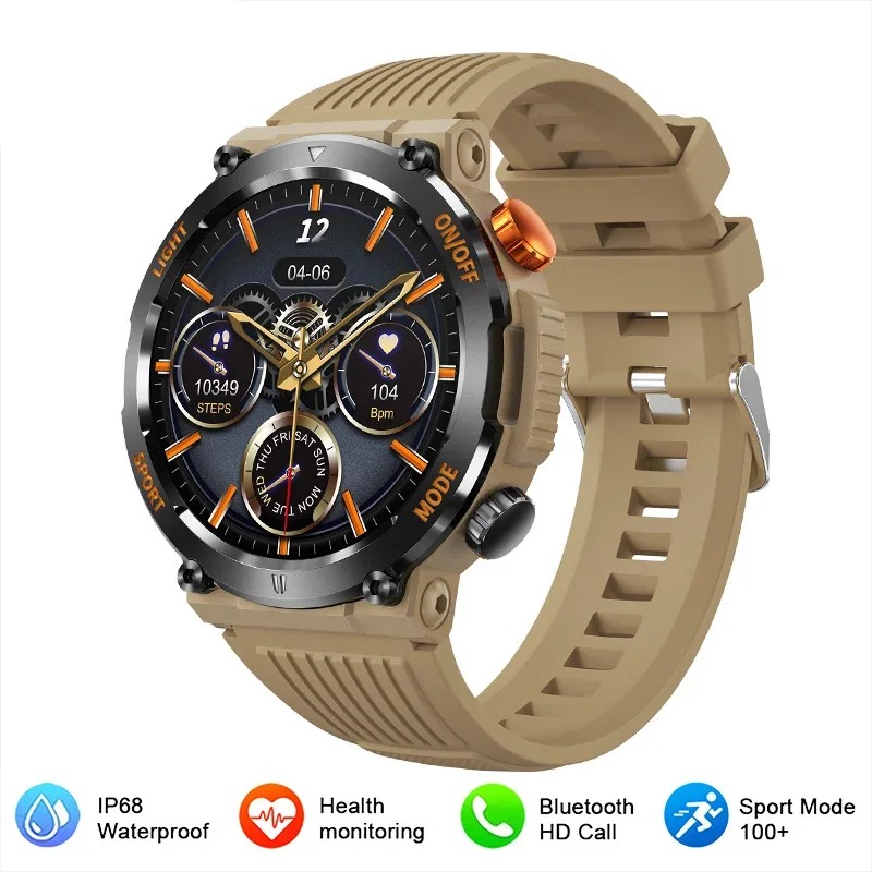 

2023 New Compass Watch Bluetooth Smartwatch Pedometer Sports Men's Activity Fitness Tracker Digital Clock IP67 Waterproof Watch