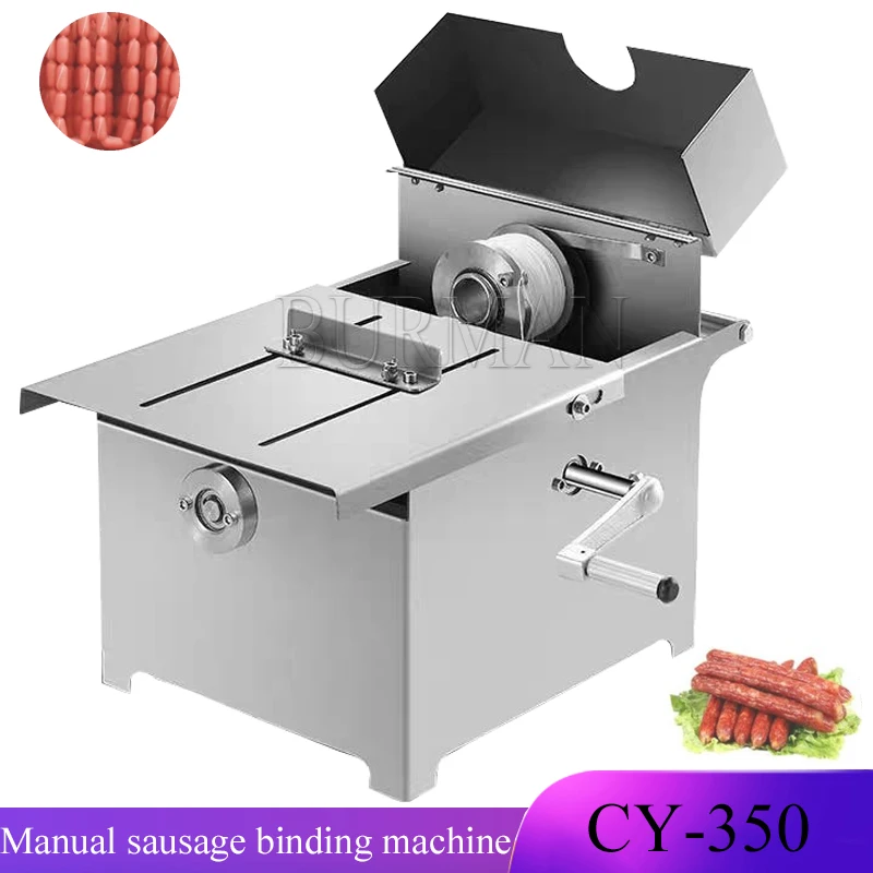 Manual Sausage Tying Machine Hot Dog Linker Knotting Binder Ham Binding Twisting Winding Machinery Of Meat
Manual Sausage Tying Machine Hot Dog Linker Knotting Binder Ham Binding Twisting Winding Machinery Of Meat