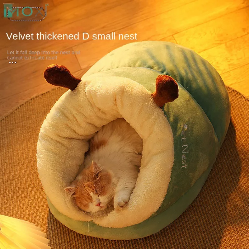 2024 Pet Nest Winter Popular Dog Slippers Nest Cat, Dog Warm Velvet Thickened Small Dog Nest House Pet Supplies Cushion Bed 1pc
2024 Pet Nest Winter Popular Dog Slippers Nest Cat, Dog Warm Velvet Thickened Small Dog Nest House Pet Supplies Cushion Bed 1pc