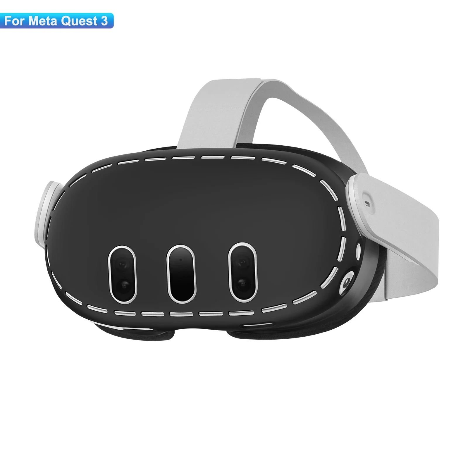Защитный чехол для наушников Meta Quest 3 VR, пылезащитный Защитный чехол для шлема с защитой от царапин, силиконовый чехол для аксессуаров вопросы 3
Защитный чехол для наушников Meta Quest 3 VR, пылезащитный Защитный чехол для шлема с защитой от царапин, силиконовый чехол для аксессуаров вопросы 3