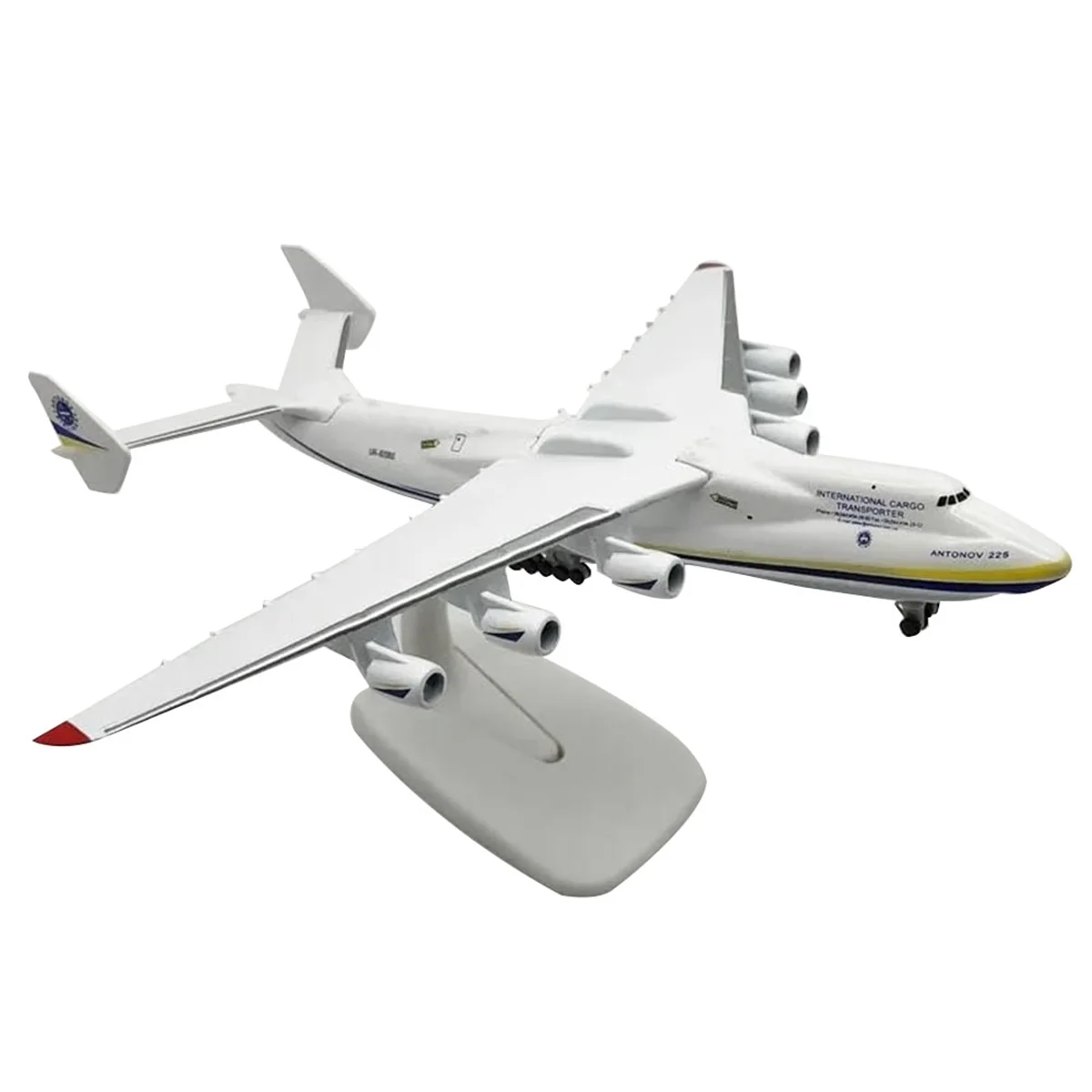 

Metal Alloy Antonov An-225 Mriya Airplane Model 1/400 Scale Replica Model Airplane Toy for Collection