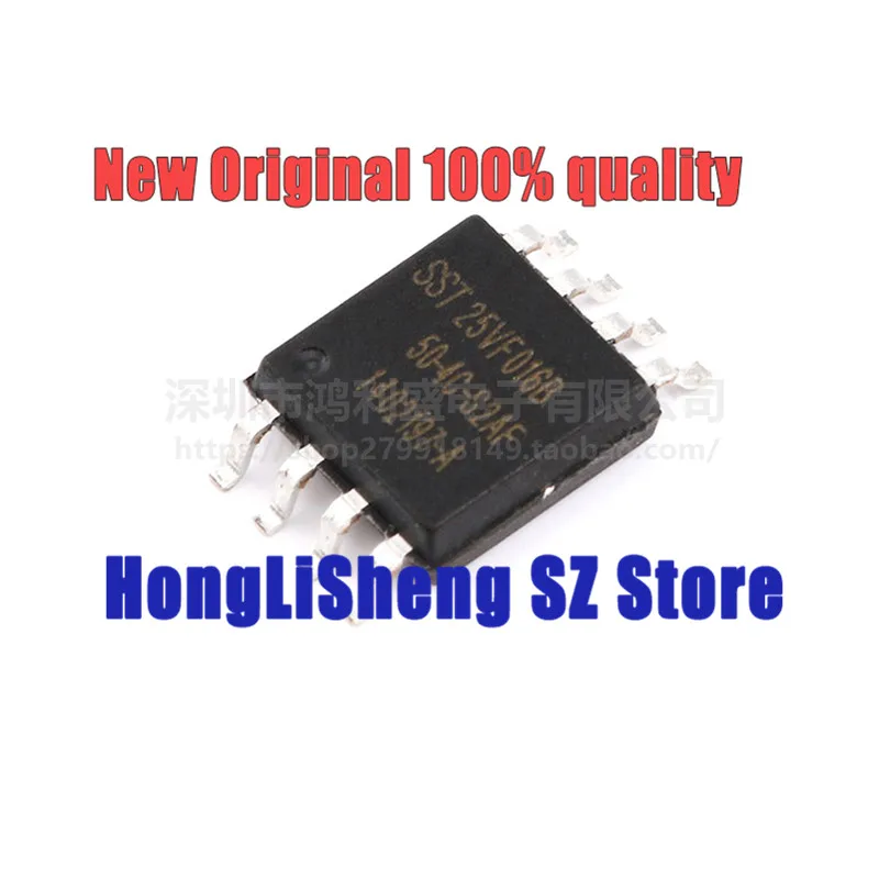 10pcs/lot SST25VF016B-50-4C-S2AF SST25VF016B SOP8 Chipset 100% New&Original In Stock
10pcs/lot SST25VF016B-50-4C-S2AF SST25VF016B SOP8 Chipset 100% New&Original In Stock