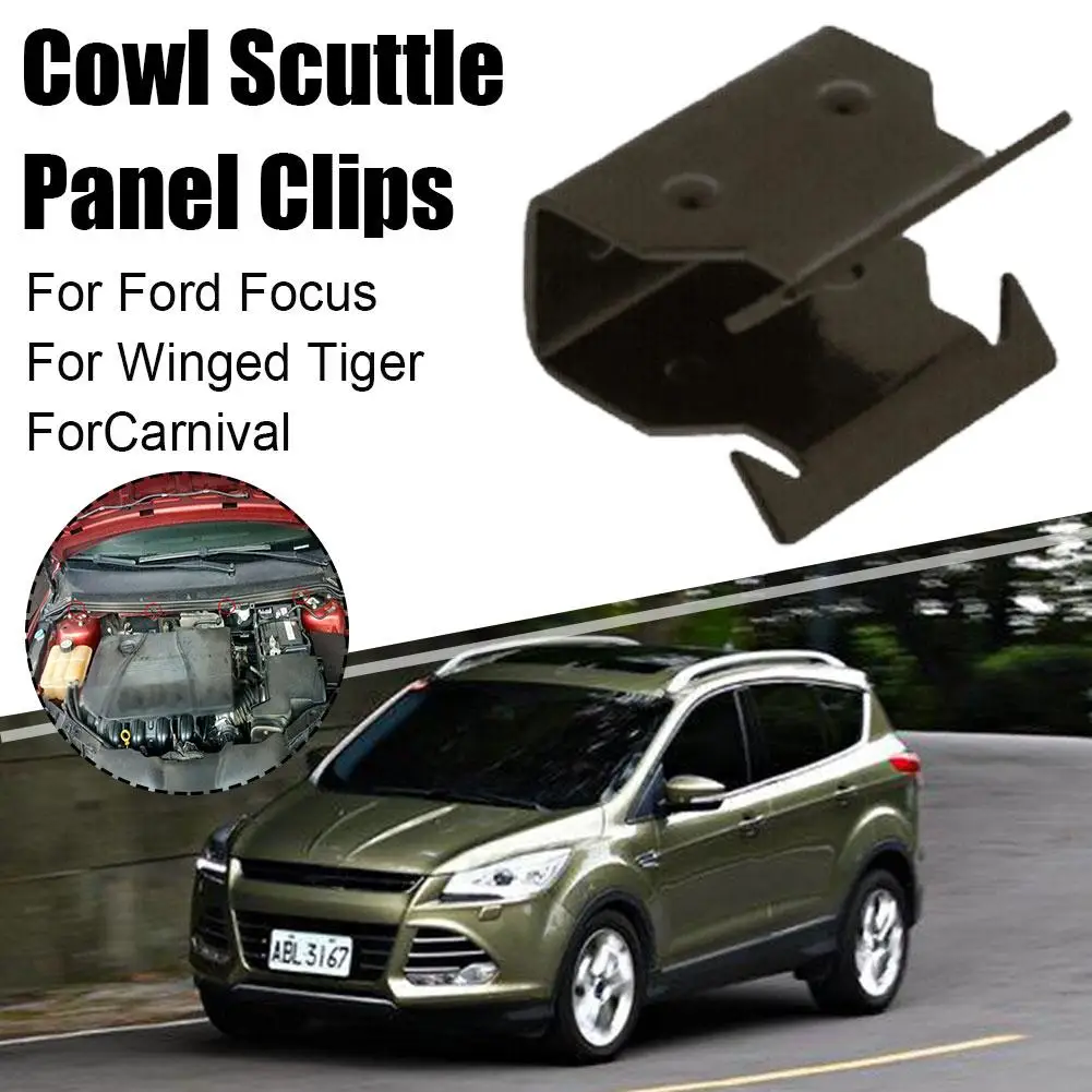 For Ford Focus Winged Tiger For Carnival Cowl Scuttle Panel Clips Metal Clamp Front Below Windscreen 1329640 M51-14197-CB E8P3
For Ford Focus Winged Tiger For Carnival Cowl Scuttle Panel Clips Metal Clamp Front Below Windscreen 1329640 M51-14197-CB E8P3