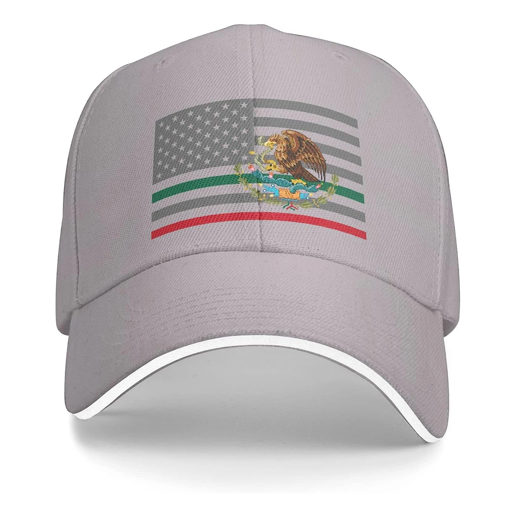 New American Mexico Flag Unisex Baseball Cap Fits Men Women Adjustable Dad Hat Sandwich Bill Cap
New American Mexico Flag Unisex Baseball Cap Fits Men Women Adjustable Dad Hat Sandwich Bill Cap