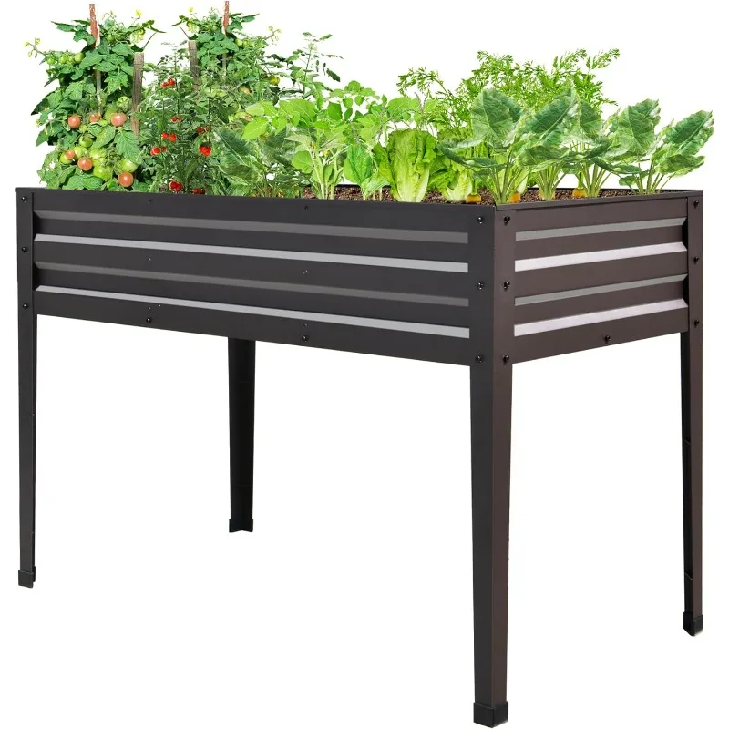 HANLIKO 48 × 24 × 32 В приподнятой садовой платформе, оцинкованная приподнятая садовая кровать с ножками емкостью 400 фунтов, металлическая плантационная коробка
HANLIKO 48 × 24 × 32 В приподнятой садовой платформе, оцинкованная приподнятая садовая кровать с ножками емкостью 400 фунтов, металлическая плантационная коробка