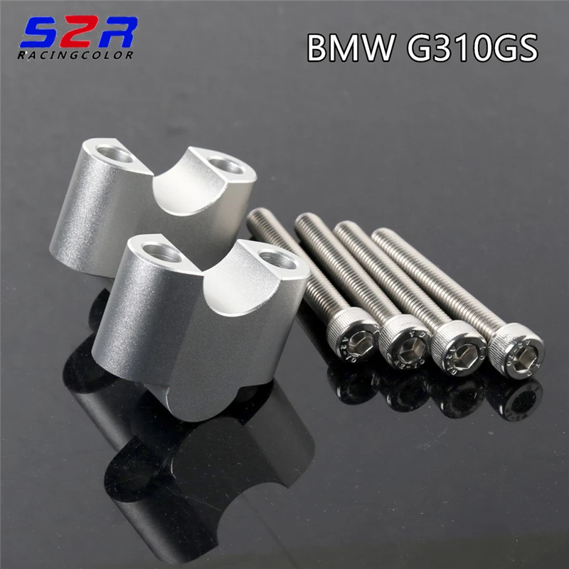Motorcycle Modified Handlebar Risers Height up Adapters for BMW G310R G310GS G 310 GS R 2023 2022 2021 2020 2019 2018 2017
Motorcycle Modified Handlebar Risers Height up Adapters for BMW G310R G310GS G 310 GS R 2023 2022 2021 2020 2019 2018 2017