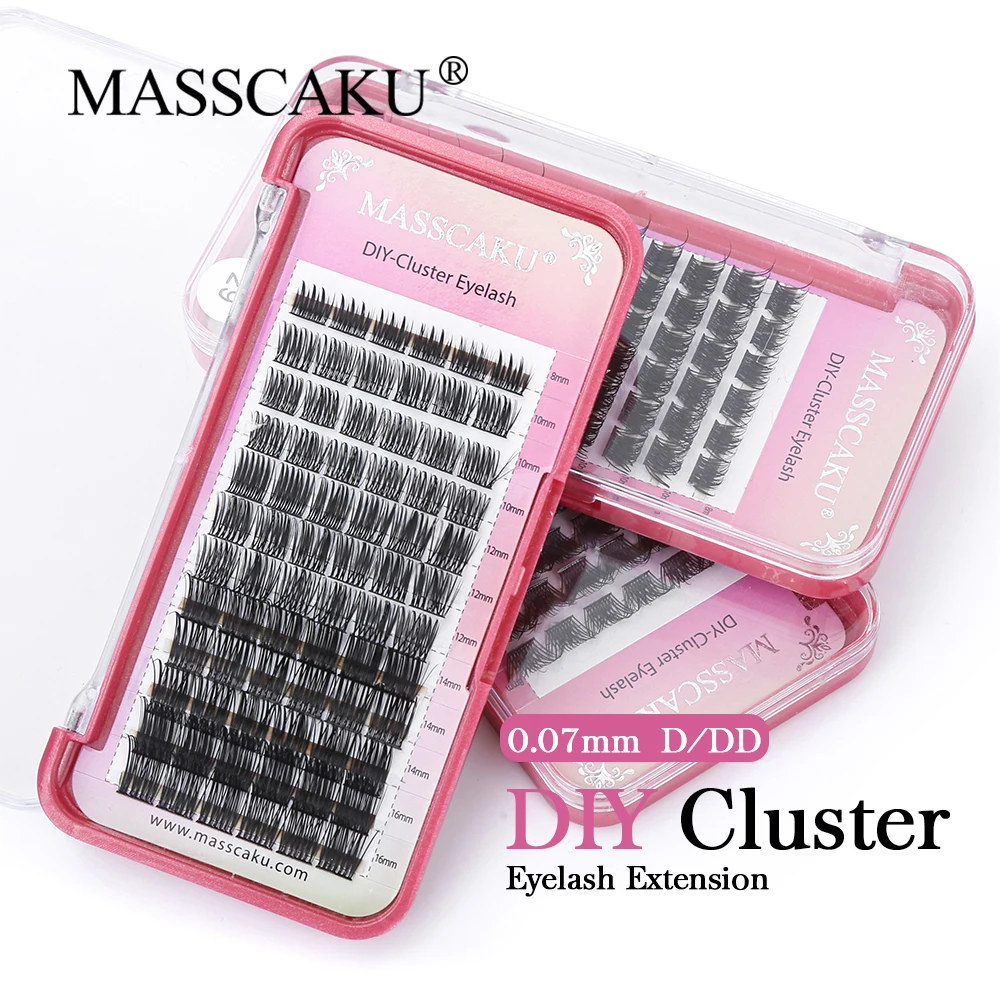 MASSCAKU DIY 72 Cluster Eyelash Extension 3 Styles D/DDCurl Segmented Individual Russian Volume Mink Eyelashes Natural Fans
MASSCAKU DIY 72 Cluster Eyelash Extension 3 Styles D/DDCurl Segmented Individual Russian Volume Mink Eyelashes Natural Fans