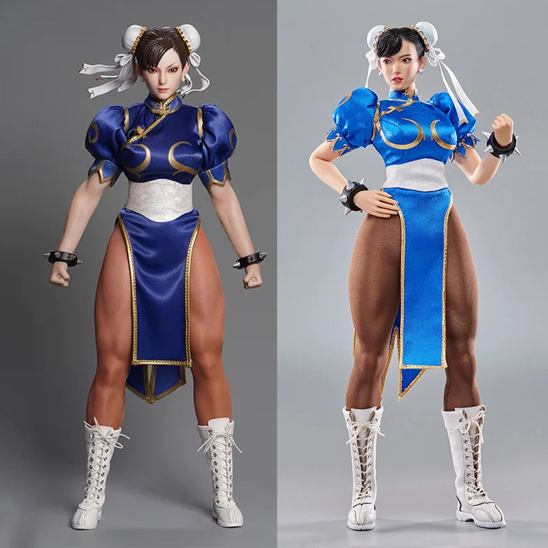 

Pre-sale STAR MAN MS-008 1/6 Female Fighter Action Figure PLAY TOY P019 ChunLi Japanese Anime Simulation Model Full Set Toys