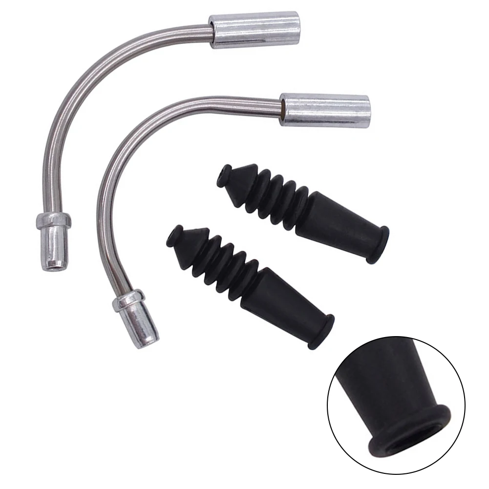 Bike Bicycle V Brake Cable Guide Hose Brake Line Protector Cable Boot VG-03 Ordinary Stainless Steel Set Rubber Sleeves Pipes
Bike Bicycle V Brake Cable Guide Hose Brake Line Protector Cable Boot VG-03 Ordinary Stainless Steel Set Rubber Sleeves Pipes