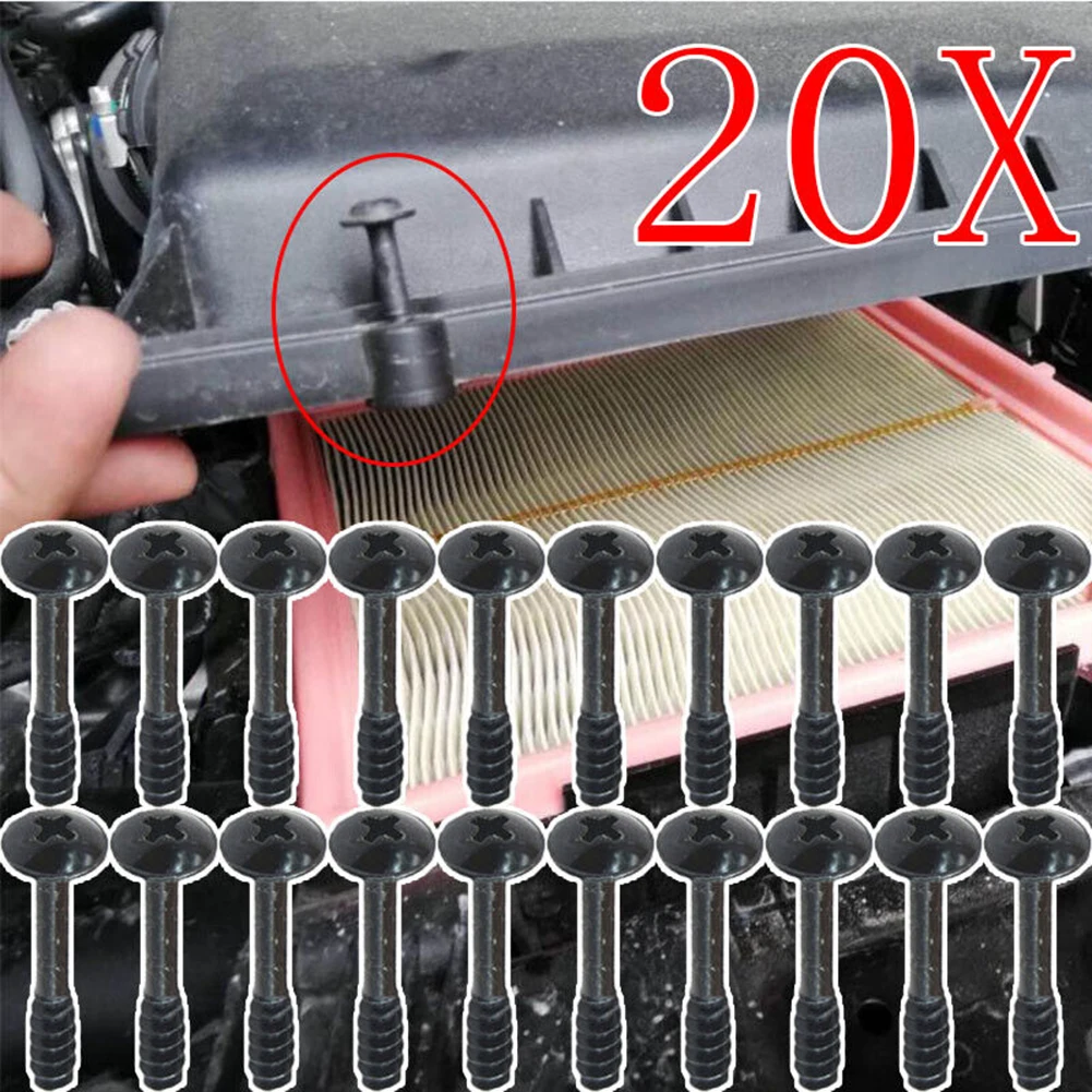 20pcs Universal Air Filter Cleaner Box Lid Durable Retaining Screw For Opel For Vauxhall For 34mm X 5mm Element Bolts
20pcs Universal Air Filter Cleaner Box Lid Durable Retaining Screw For Opel For Vauxhall For 34mm X 5mm Element Bolts