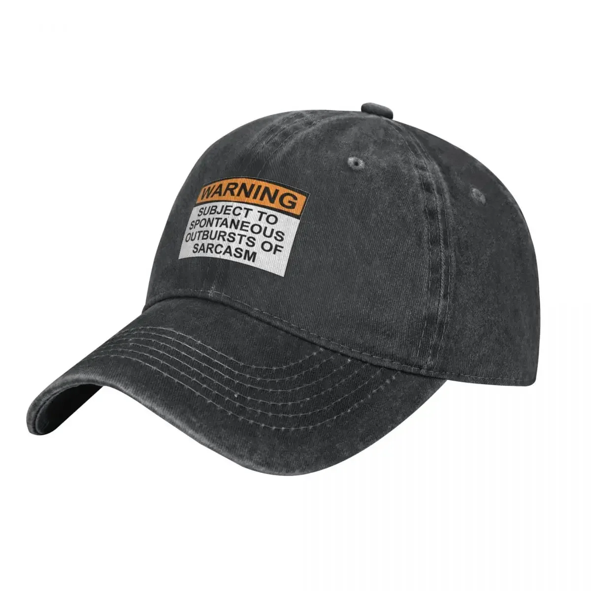 

WARNING: SUBJECT TO SPONTANEOUS OUTBURSTS OF SARCASM Cowboy Hat New Hat Hat Baseball Cap Man For The Sun Boy Child Women's
