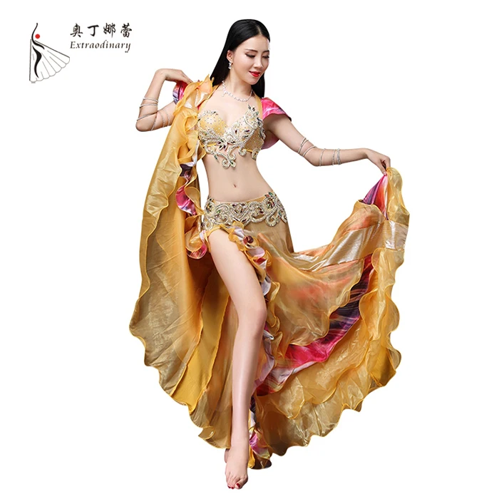 Women Push Up Egyptian Bra Belly Dance Costume Performance Belly Dance Clothes Wear 
Women Push Up Egyptian Bra Belly Dance Costume Performance Belly Dance Clothes Wear