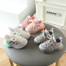 2022 New LED Stripes Kids Funny Shoes for Boys Girls Holiday Party Children Baby Toddlers Sneakers with Luminous Sole F01161 
2022 New LED Stripes Kids Funny Shoes for Boys Girls Holiday Party Children Baby Toddlers Sneakers with Luminous Sole F01161