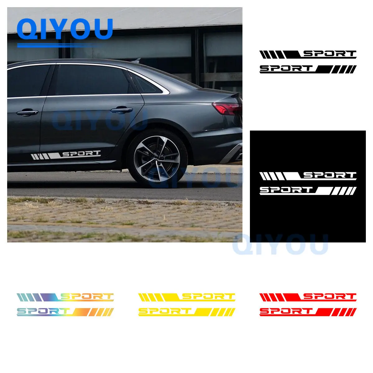 2x Sports Personalized Body Decoration Side Door To Body Sports Car Stickers for PVC Decal for Car Body Windshield Pull Rod Boxe
2x Sports Personalized Body Decoration Side Door To Body Sports Car Stickers for PVC Decal for Car Body Windshield Pull Rod Boxe
