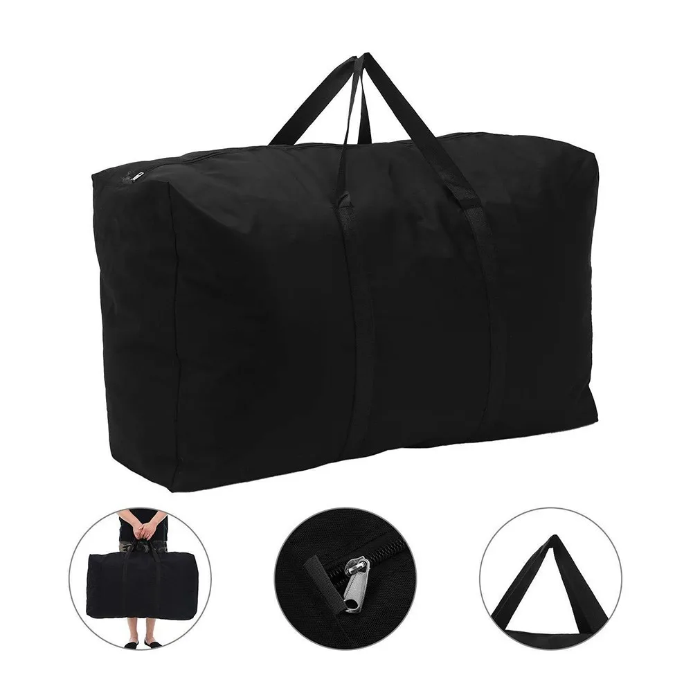 Extra Large Jumbo Laundry Shopping Bag Zipped Toy Storage Strong Reusable Bags Black Oxford Cloth Waterproof Luggage Bags
Extra Large Jumbo Laundry Shopping Bag Zipped Toy Storage Strong Reusable Bags Black Oxford Cloth Waterproof Luggage Bags