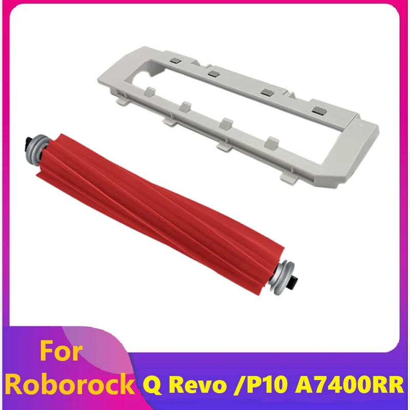 Roller Brush & Main Brush Cover White & Red Plastic+Rubber For Xiaomi Roborock Q Revo /Roborock P10 A7400RR Robot Vacuum Cleaner
Roller Brush & Main Brush Cover White & Red Plastic+Rubber For Xiaomi Roborock Q Revo /Roborock P10 A7400RR Robot Vacuum Cleaner