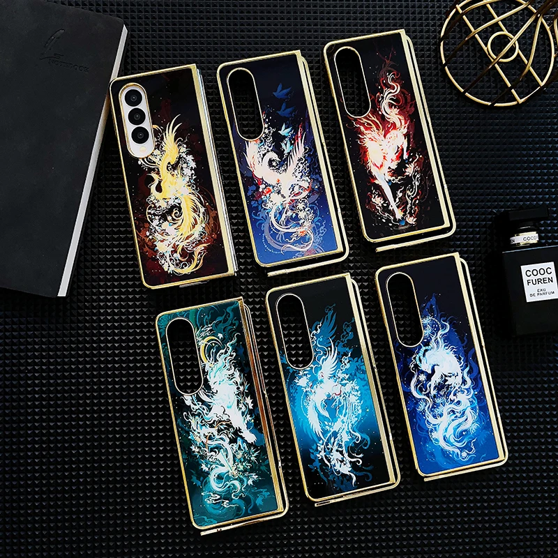 Чехол для Samsung Galaxy Z Fold 4 Z Fold 3, жесткий чехол для телефона с гальваническим покрытием 
Чехол для Samsung Galaxy Z Fold 4 Z Fold 3, жесткий чехол для телефона с гальваническим покрытием