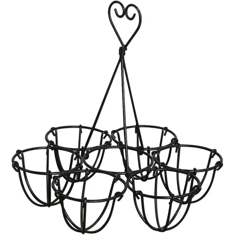 Wire Egg Basket Metal Wire Egg Holder With Handle Kitchen Storage Supply Egg Display Rack For Countertop Tabletop Living Rooms 
Wire Egg Basket Metal Wire Egg Holder With Handle Kitchen Storage Supply Egg Display Rack For Countertop Tabletop Living Rooms