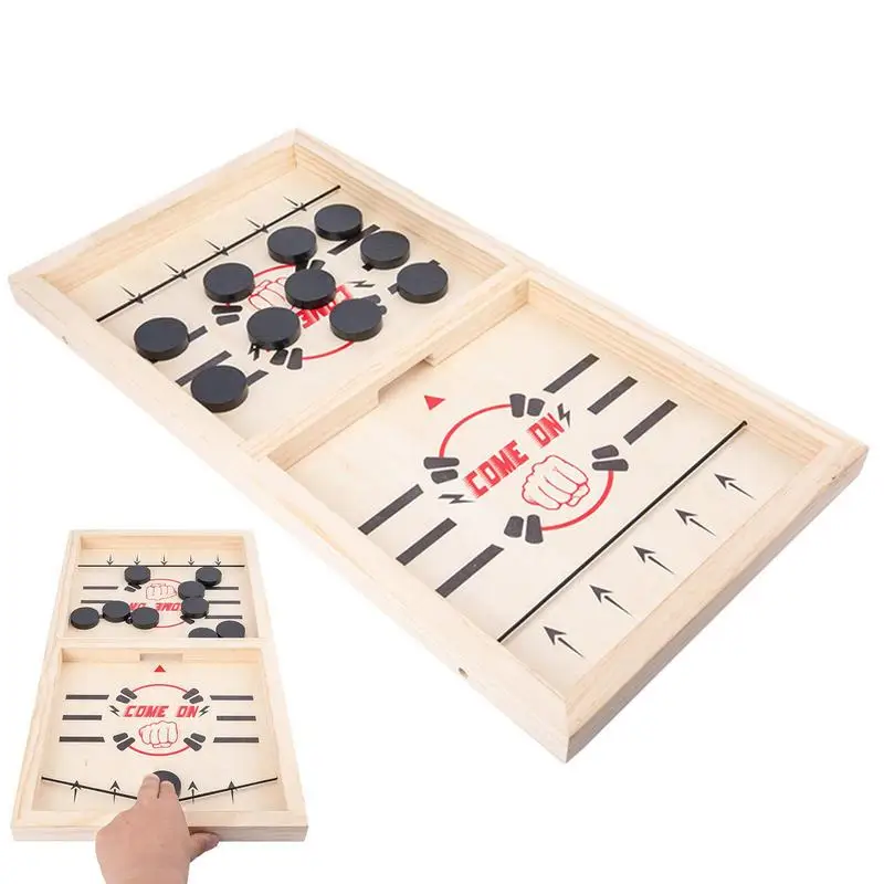 Wooden Hockey Game Catapult Table Toy With Fast Pace Fine Motor Skills Toys For Classroom Rewards Early Education Classroom
Wooden Hockey Game Catapult Table Toy With Fast Pace Fine Motor Skills Toys For Classroom Rewards Early Education Classroom