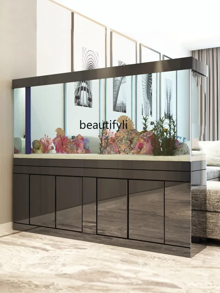 Living Room Floor Partition 2 M Long Aquarium Household Super White Glass Ecological Change Water Fish Tank
Living Room Floor Partition 2 M Long Aquarium Household Super White Glass Ecological Change Water Fish Tank