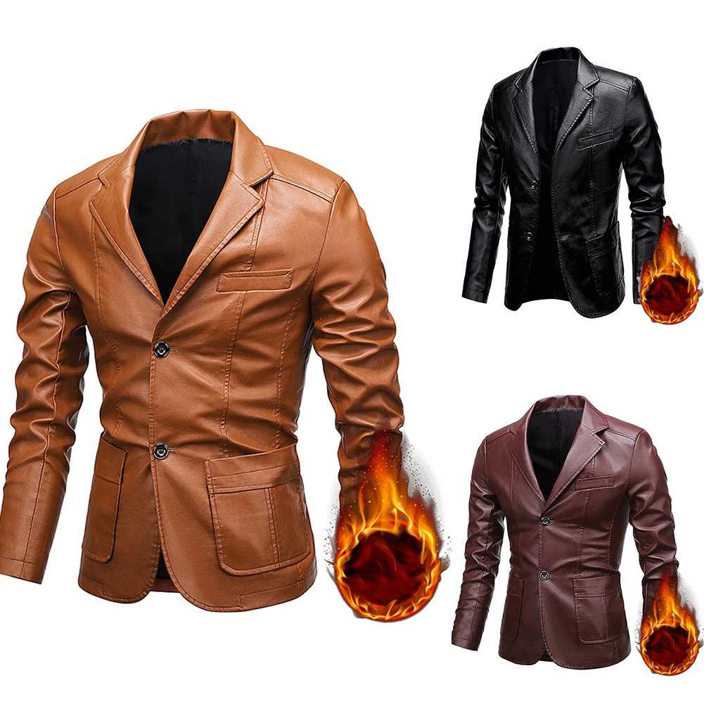 Mens Faux Leather Lapel Rider Fur Lined Thicken Biker Jackets Retro Slim Fit Outwear Windbreaker Outwear Coats Zip Moto Jackets
Mens Faux Leather Lapel Rider Fur Lined Thicken Biker Jackets Retro Slim Fit Outwear Windbreaker Outwear Coats Zip Moto Jackets
