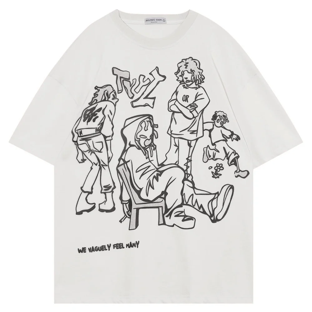 Japanese Harajuku T-Shirt Men Streetwear Funny Anime Cartoon Graphic T Shirt 2023 Men Cotton Tshirt Oversized Tops Tees HipHop
Japanese Harajuku T-Shirt Men Streetwear Funny Anime Cartoon Graphic T Shirt 2023 Men Cotton Tshirt Oversized Tops Tees HipHop