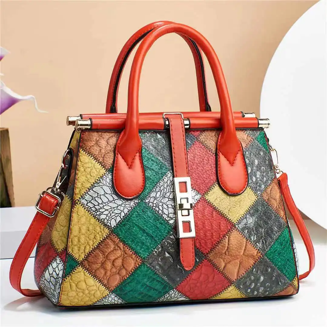 Fashion Color-blocking Design Women Handbag 2023 New Tote Bag Women Bag Single Shoulder Bag Crossbody Bag
Fashion Color-blocking Design Women Handbag 2023 New Tote Bag Women Bag Single Shoulder Bag Crossbody Bag