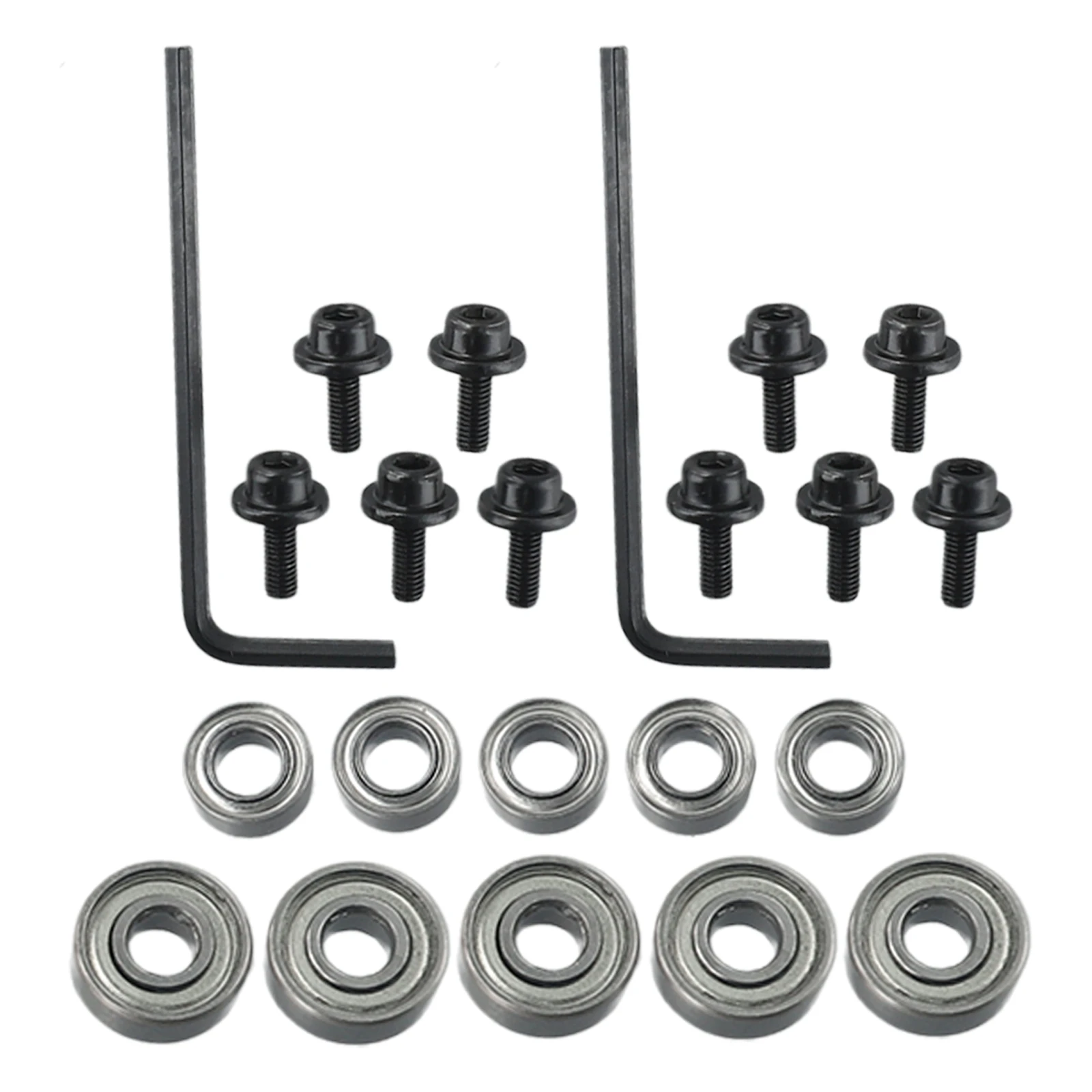 10Pcs Router Bits Top Mounted Ball Bearings Guide 4.76*9.52/4.76*12.7mm For Router Bit Tool Head Bearing Repairing Accessory Kit
10Pcs Router Bits Top Mounted Ball Bearings Guide 4.76*9.52/4.76*12.7mm For Router Bit Tool Head Bearing Repairing Accessory Kit