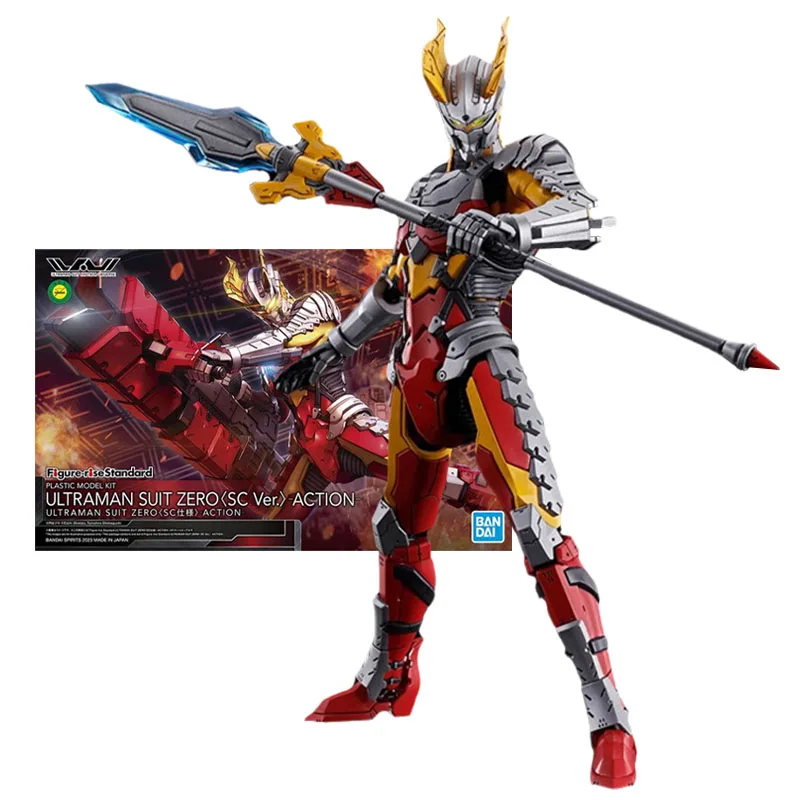 Bandai Genuine Figure Ultraman Model Kit Figure-rise Standard Ultraman Suit Zero SC Action Collection Model Action Figure Toys
Bandai Genuine Figure Ultraman Model Kit Figure-rise Standard Ultraman Suit Zero SC Action Collection Model Action Figure Toys