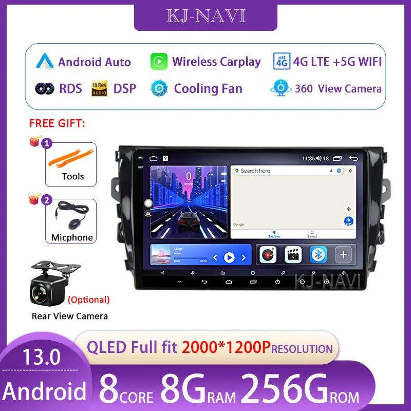 Android 13 4G LTE Touch Screen Car Radio Multimedia Video Player Navigation GPS For ZOTYE T600 Carplay Head Unit FM
Android 13 4G LTE Touch Screen Car Radio Multimedia Video Player Navigation GPS For ZOTYE T600 Carplay Head Unit FM