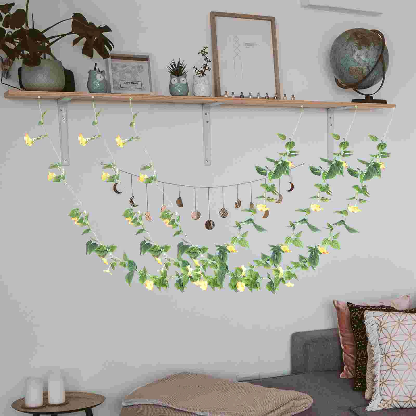 2 Pcs Hanging Green Plants Morning Glory Artificial Home Decor Garland Wreath Vines
2 Pcs Hanging Green Plants Morning Glory Artificial Home Decor Garland Wreath Vines