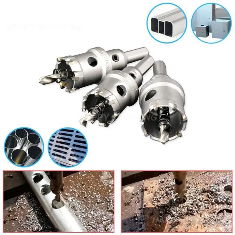 Thick Iron Plate Reliable High Quality Efficient Precise Durable Aluminum Alloy Hole Cutter Versatile Hole Puncher Drill Bit Set
Thick Iron Plate Reliable High Quality Efficient Precise Durable Aluminum Alloy Hole Cutter Versatile Hole Puncher Drill Bit Set